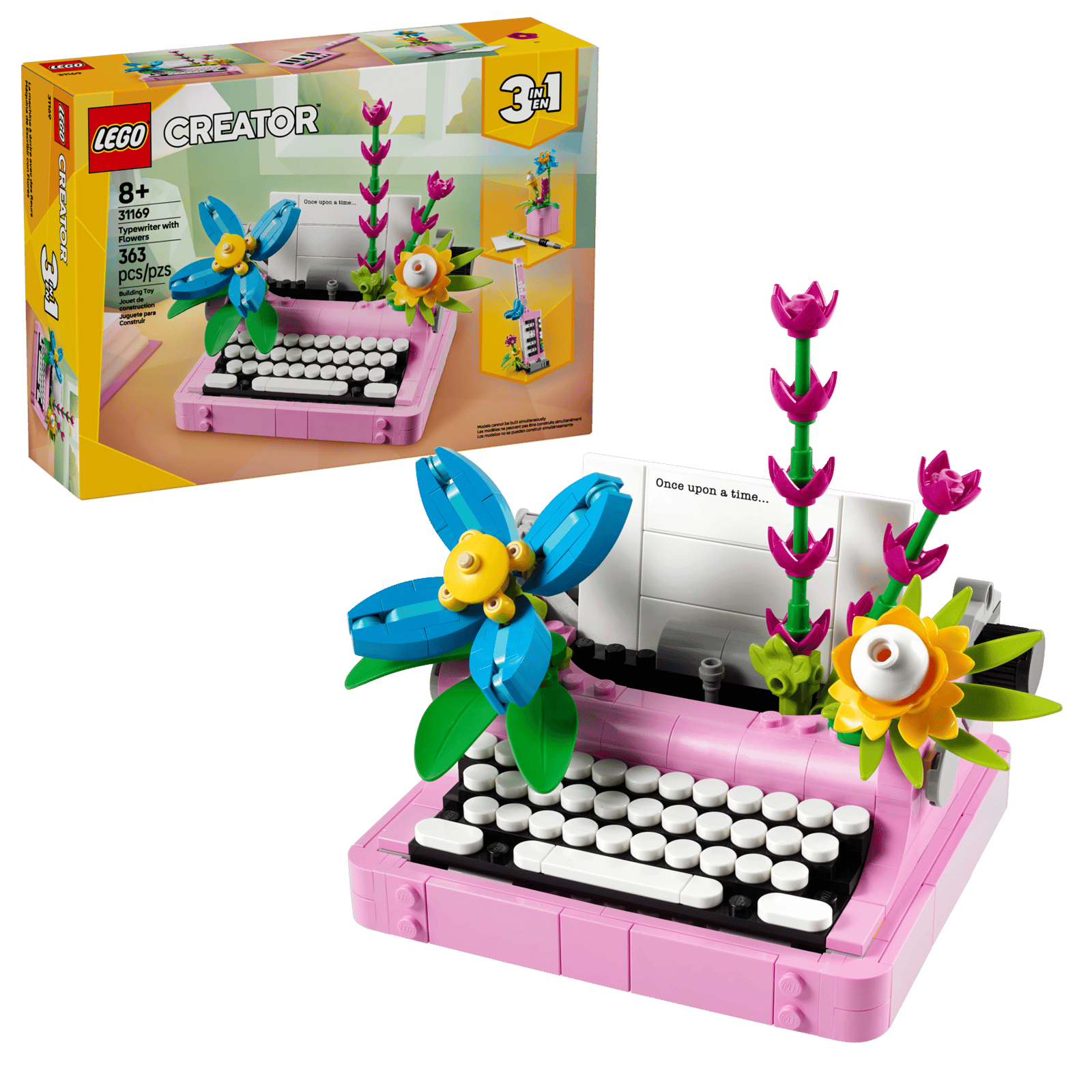 Lego 31169 Typewriter with Flowers