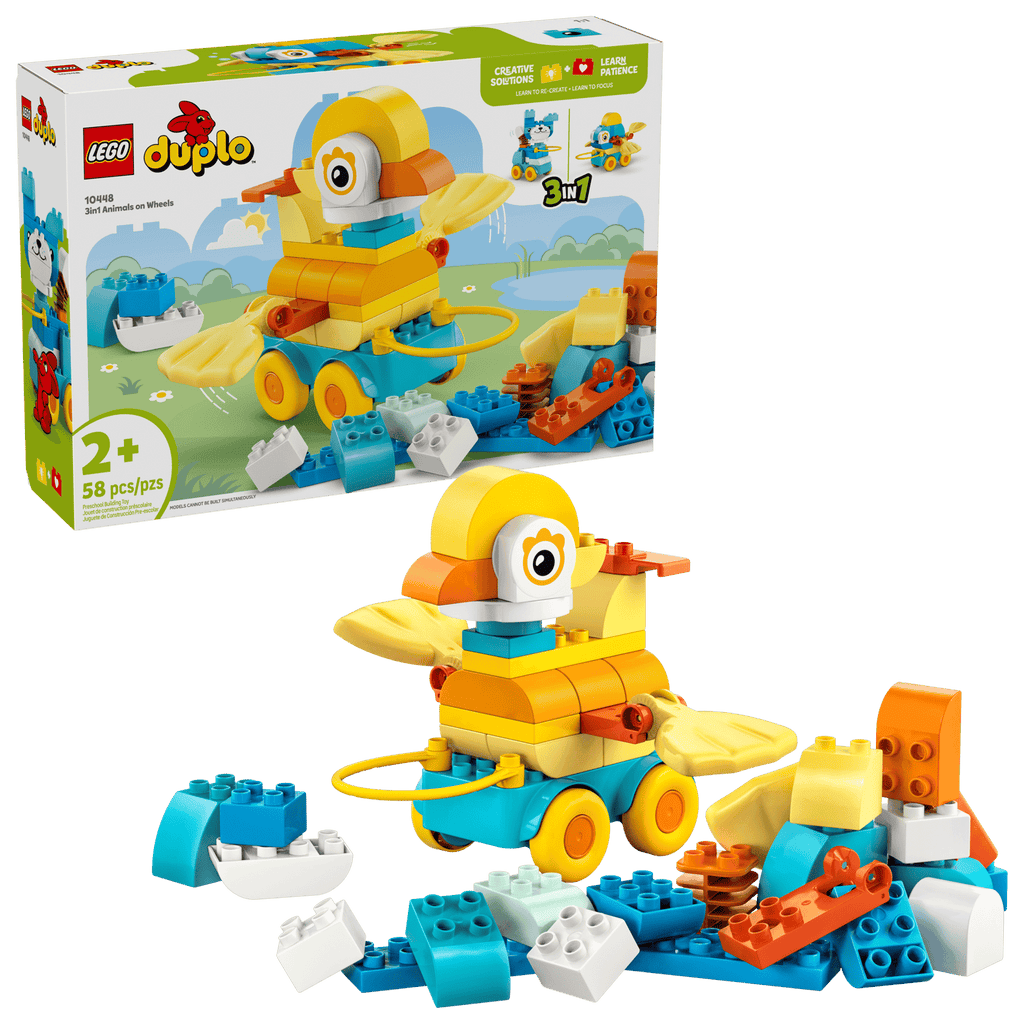 Lego 10448 3 in 1 Animals on Wheels