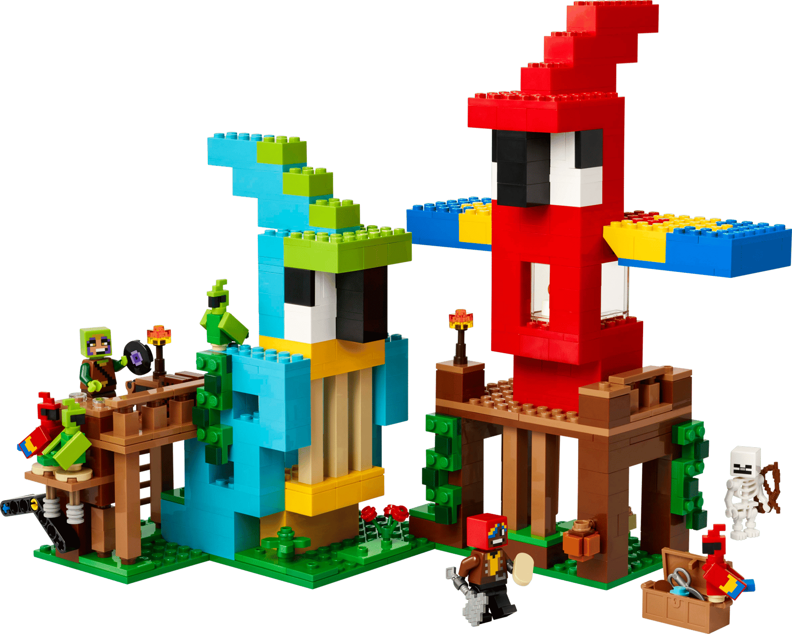 Lego 21282 The Parrot Houses