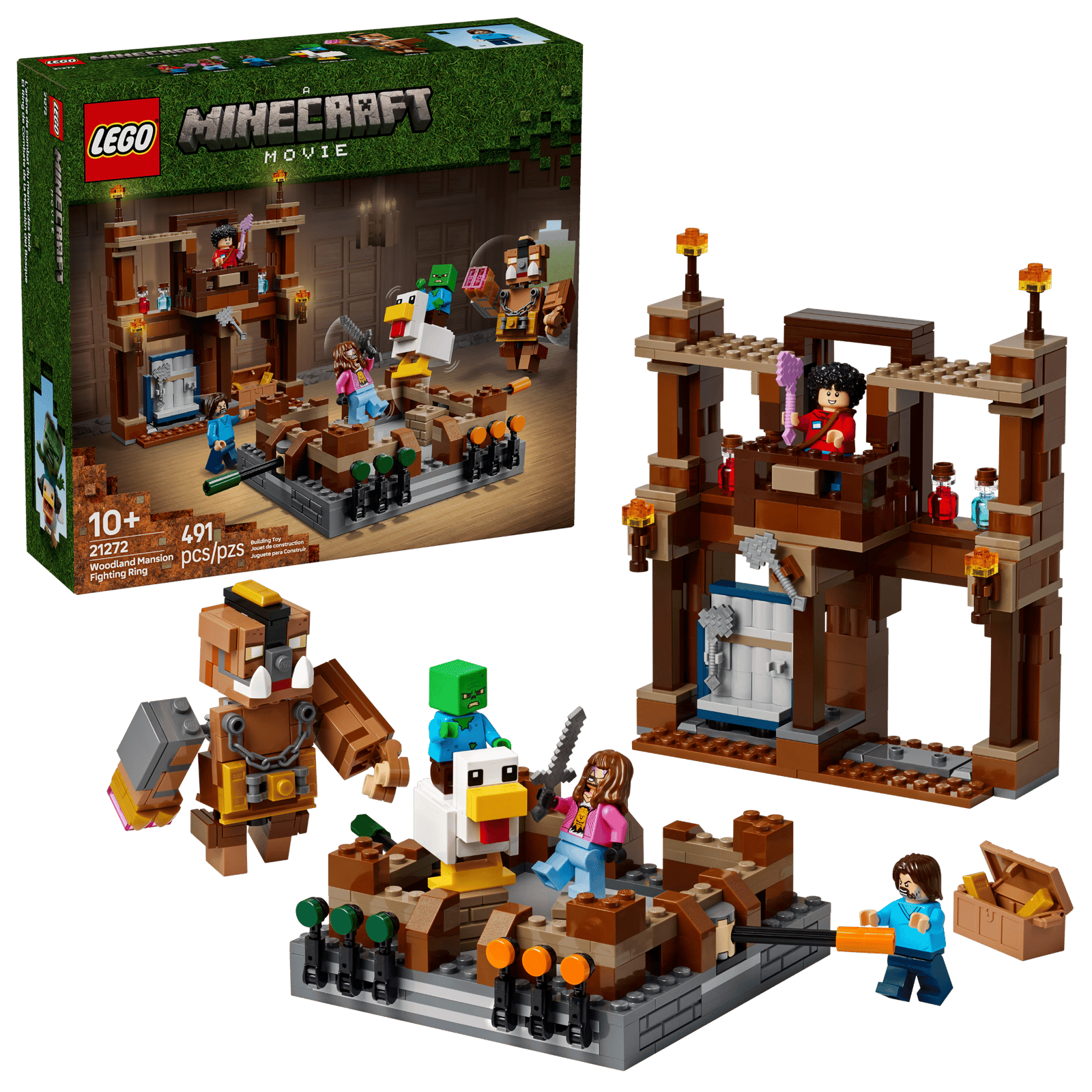 Lego 21272 Woodland Mansion Fighting Rin