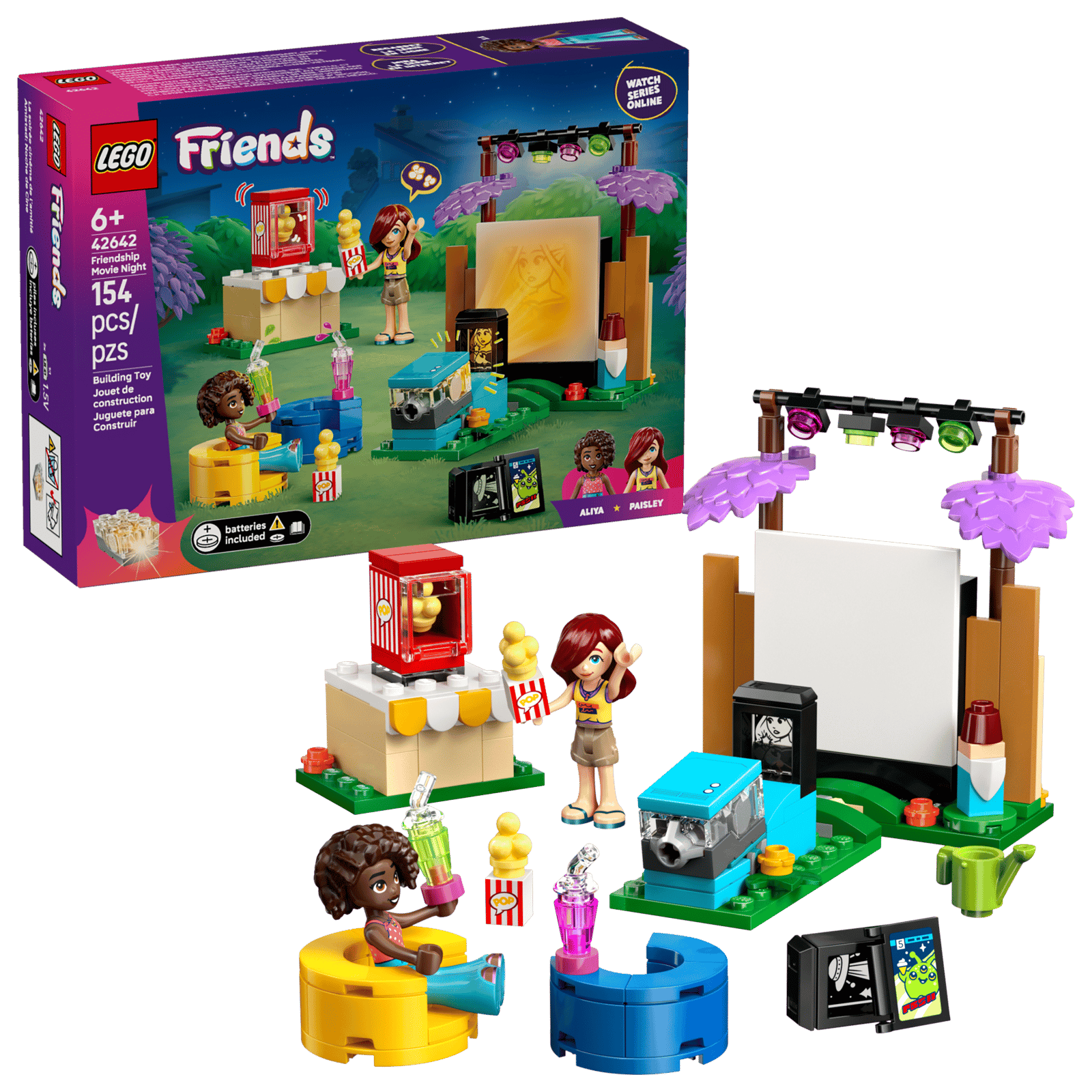 Lego 42642 Friendship Movie Night