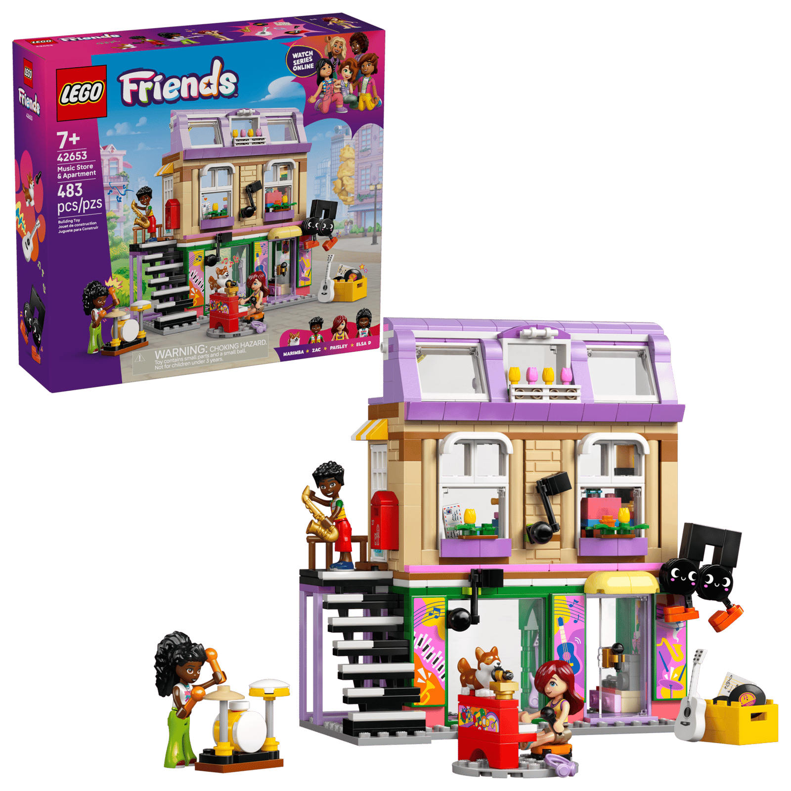 Lego 42653 Music Store & Apartment
