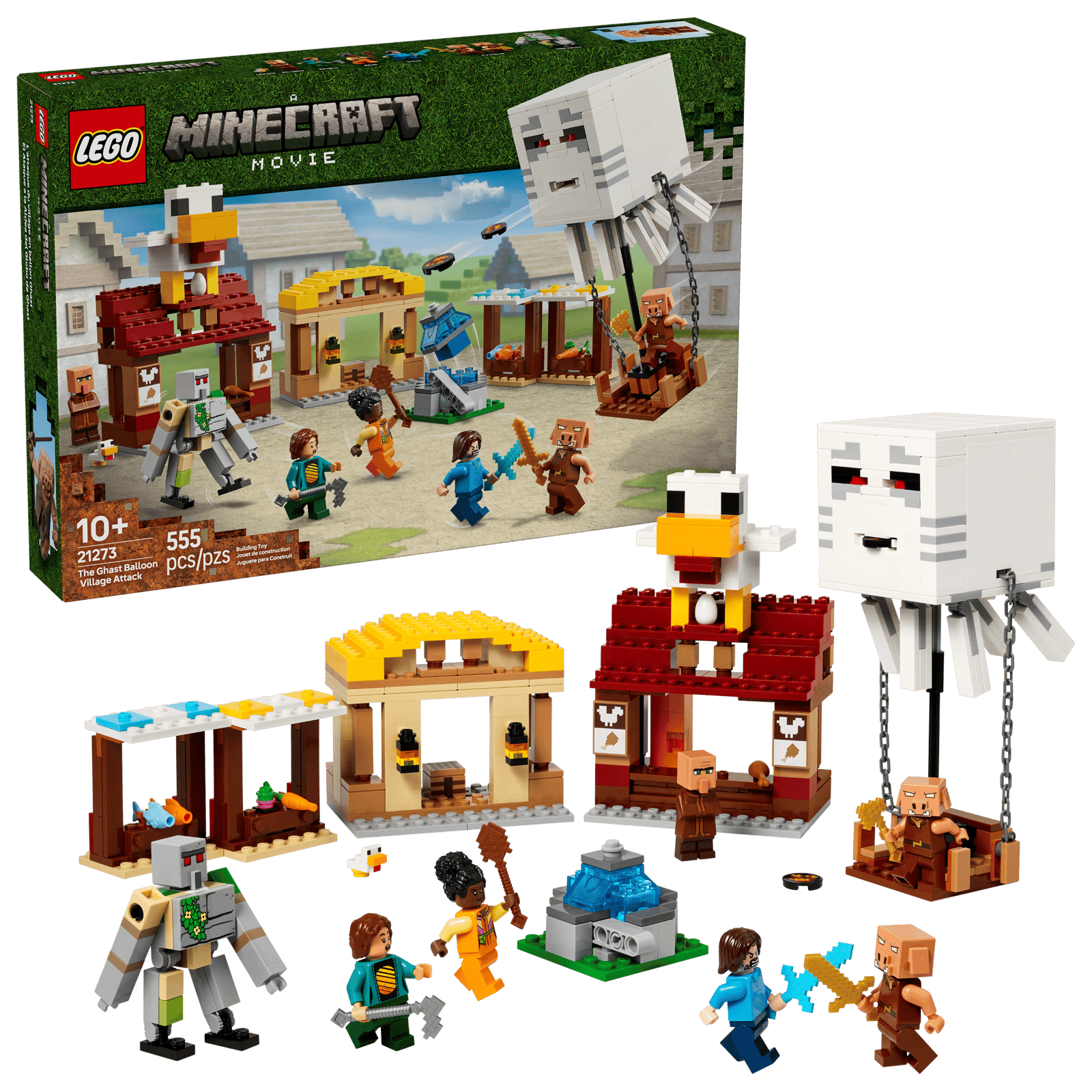 Lego 21273 The Ghast Balloon Village Attack