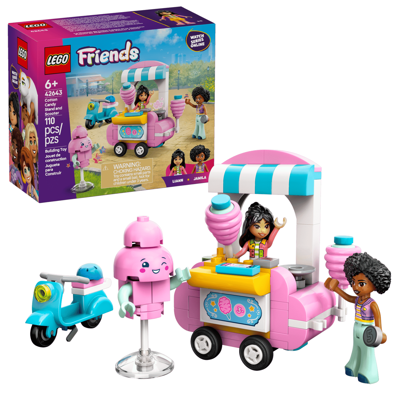 Lego 42643 Cotton Candy Stand and Scooter