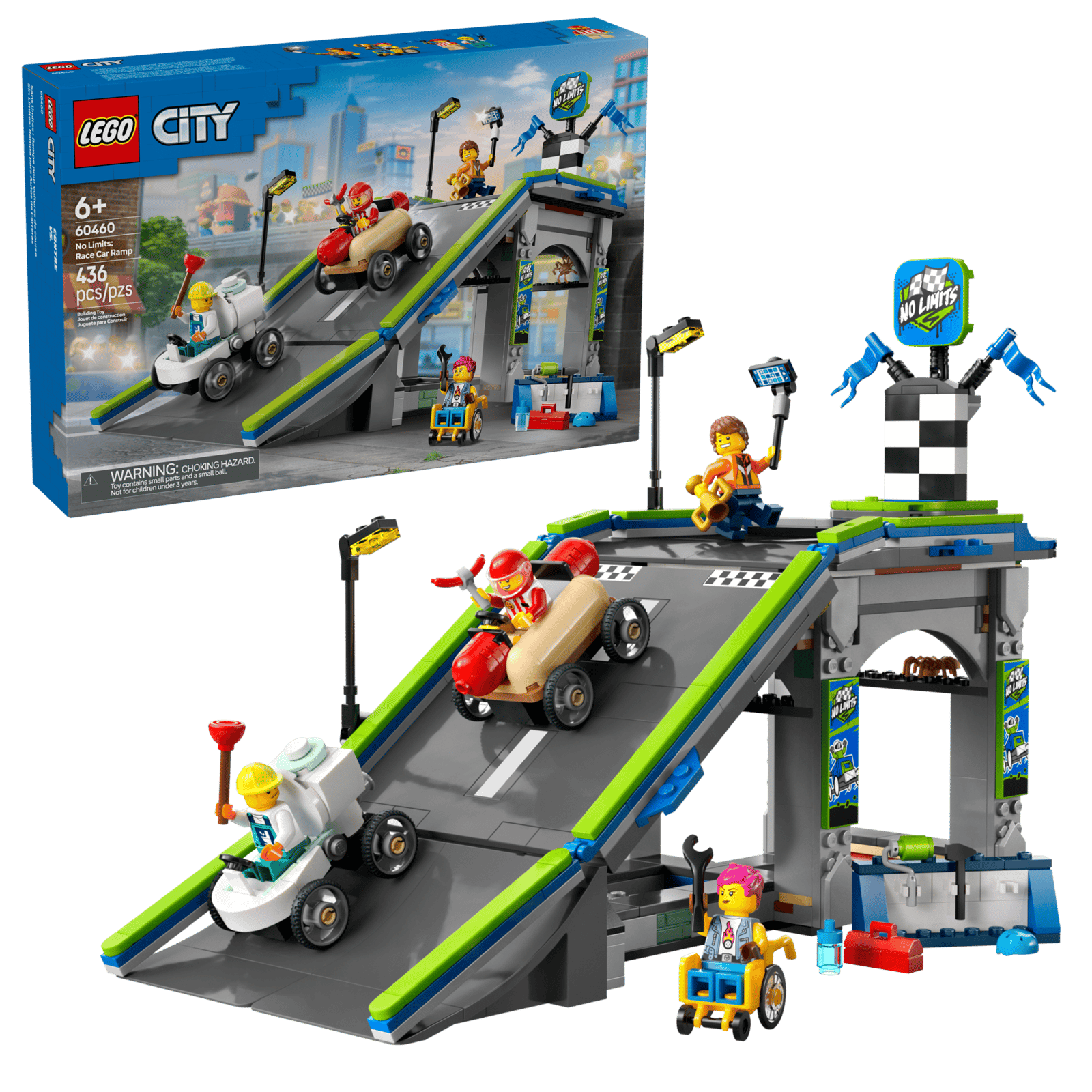 Lego 60460 No Limits: Race Car Ramp