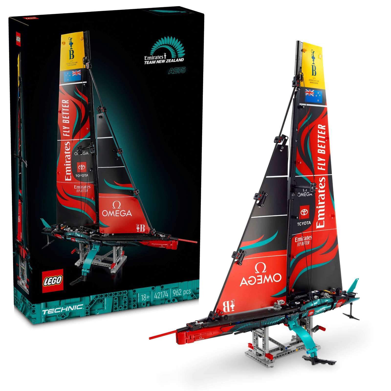 Lego 42174 Emirates Team New Zealand