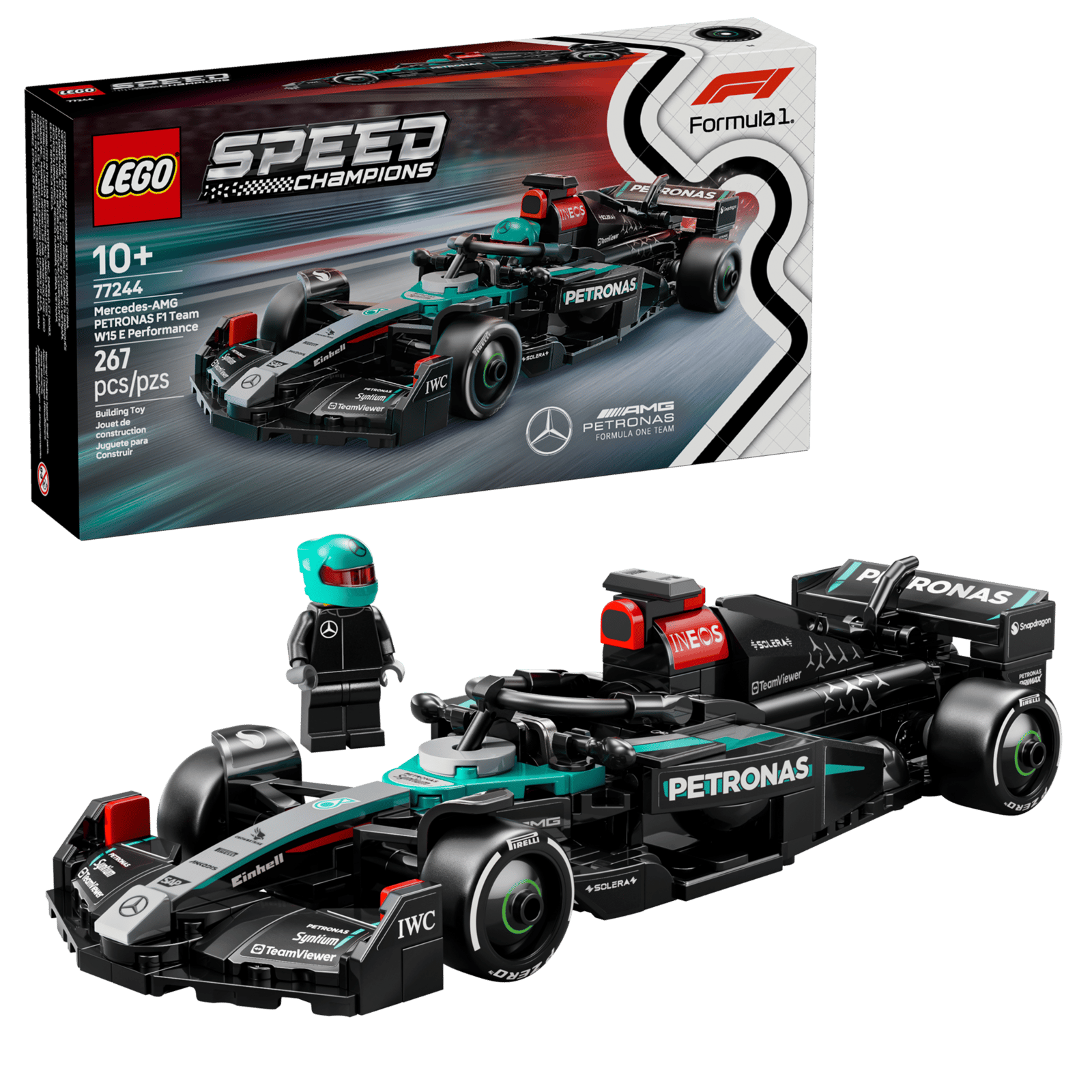 Lego 77244 Mercedes-AMG PETRONAS F1 Team W15 E Performance