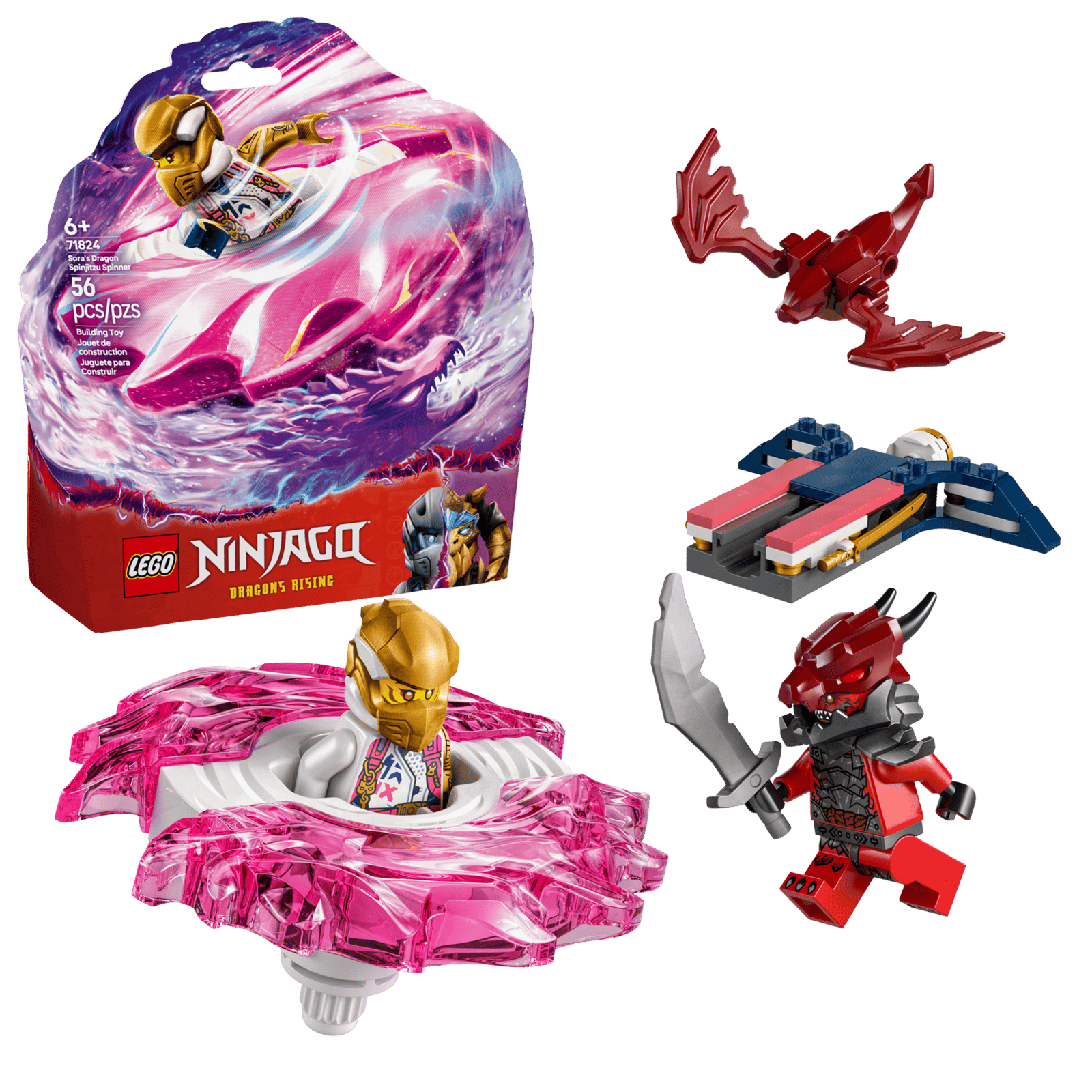 Lego 71824 Sora's Dragon Spinjitzu Spinner