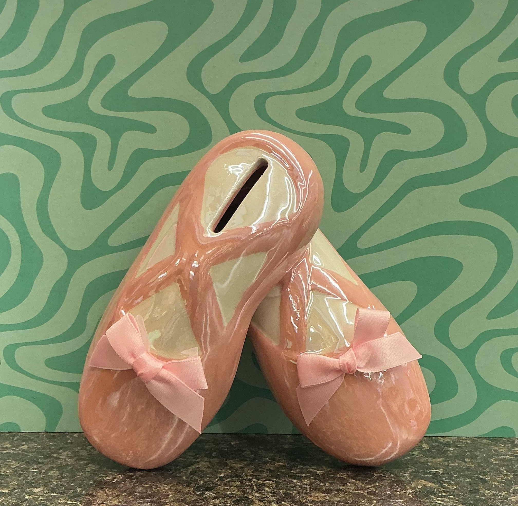 Ballet Slipper Money Bank