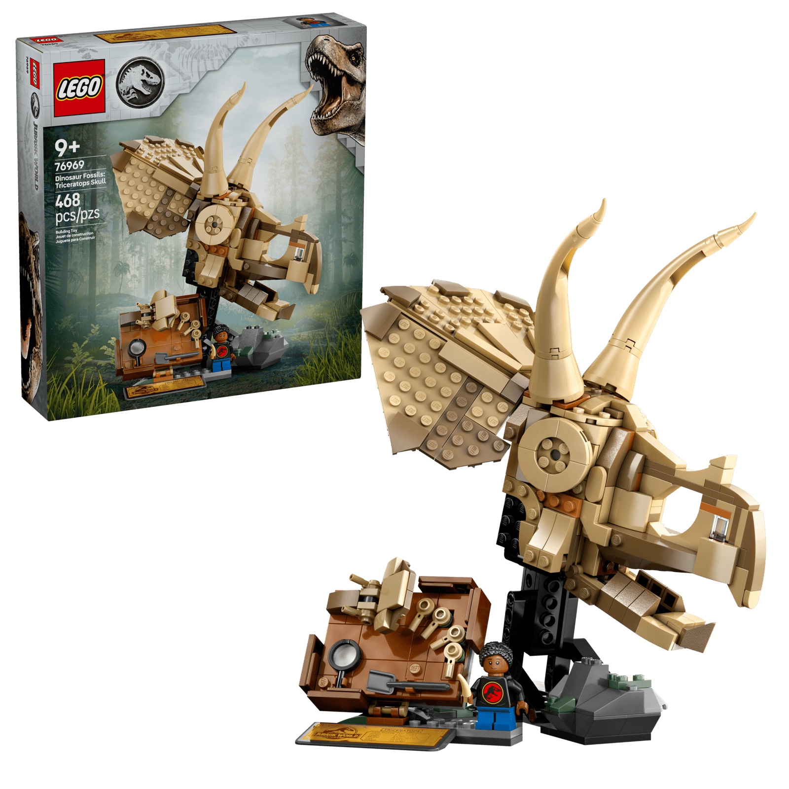 Lego 76969 Dinosaur Fossils: Triceratops Skull