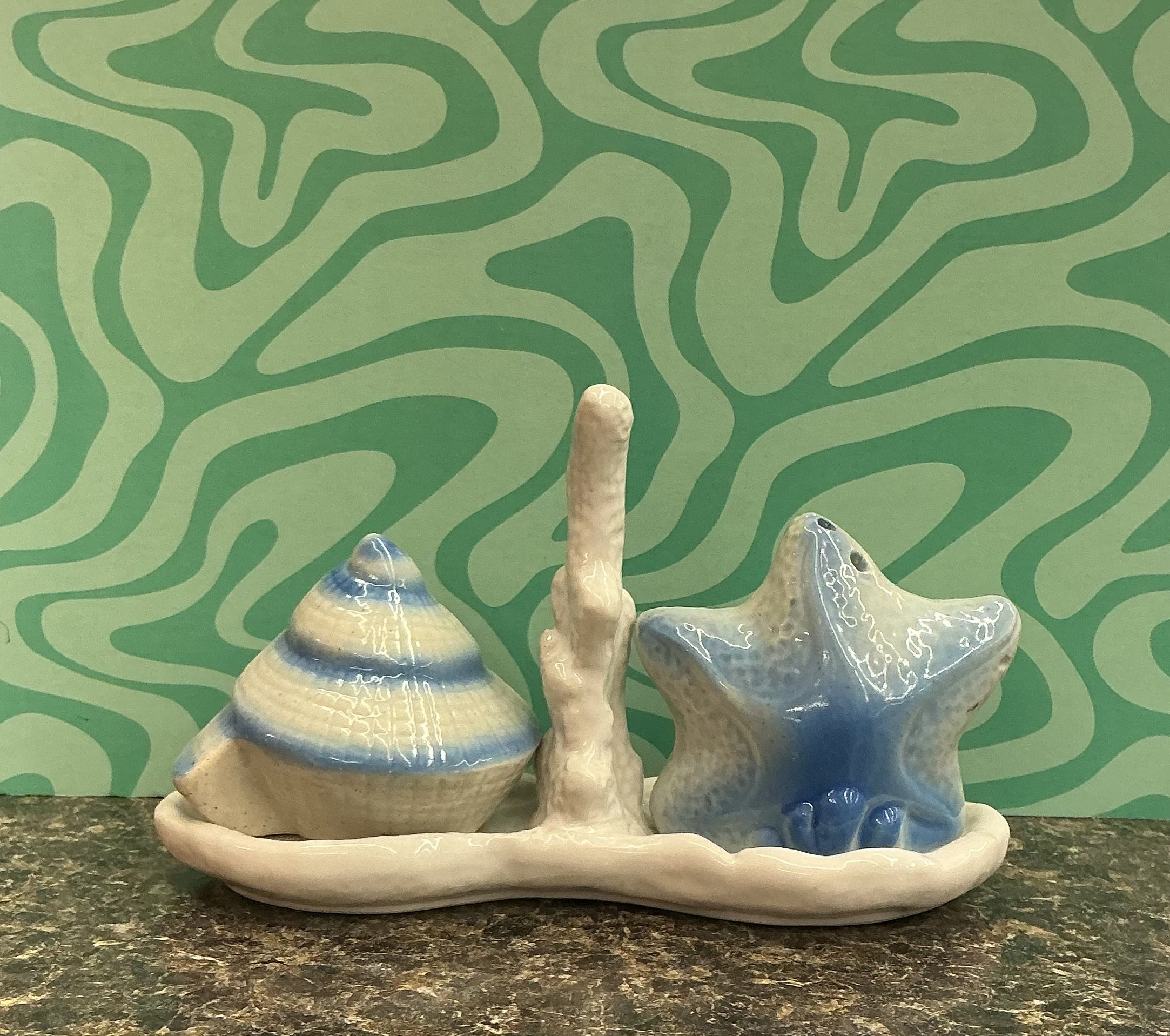 Sea Shell & Starfish Salt and Pepper Shakers