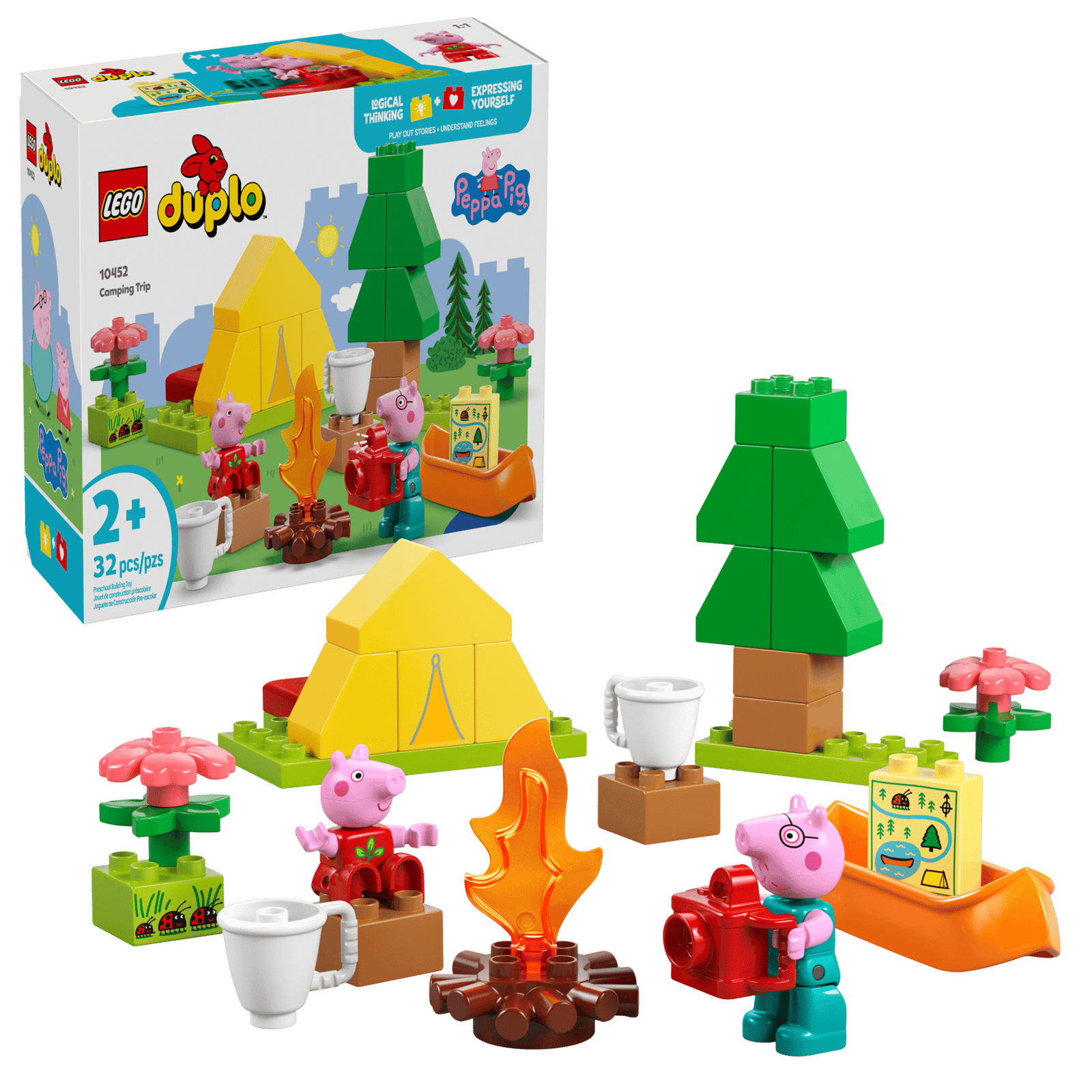Lego 10452 Peppa Pig Camping Trip