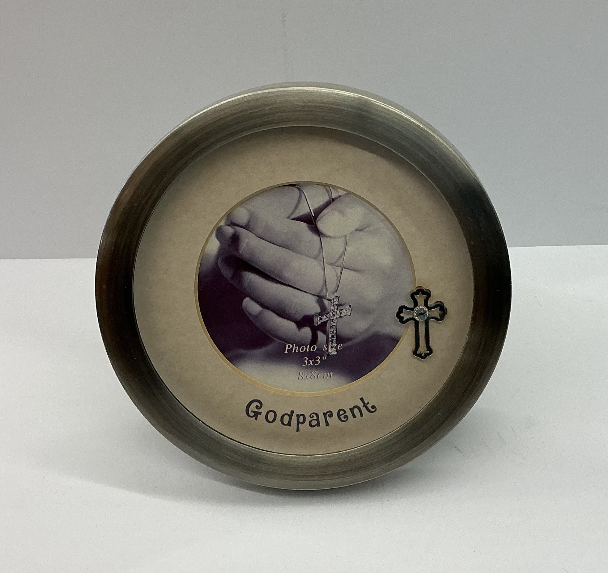 Godparent 3x3 Round Frame