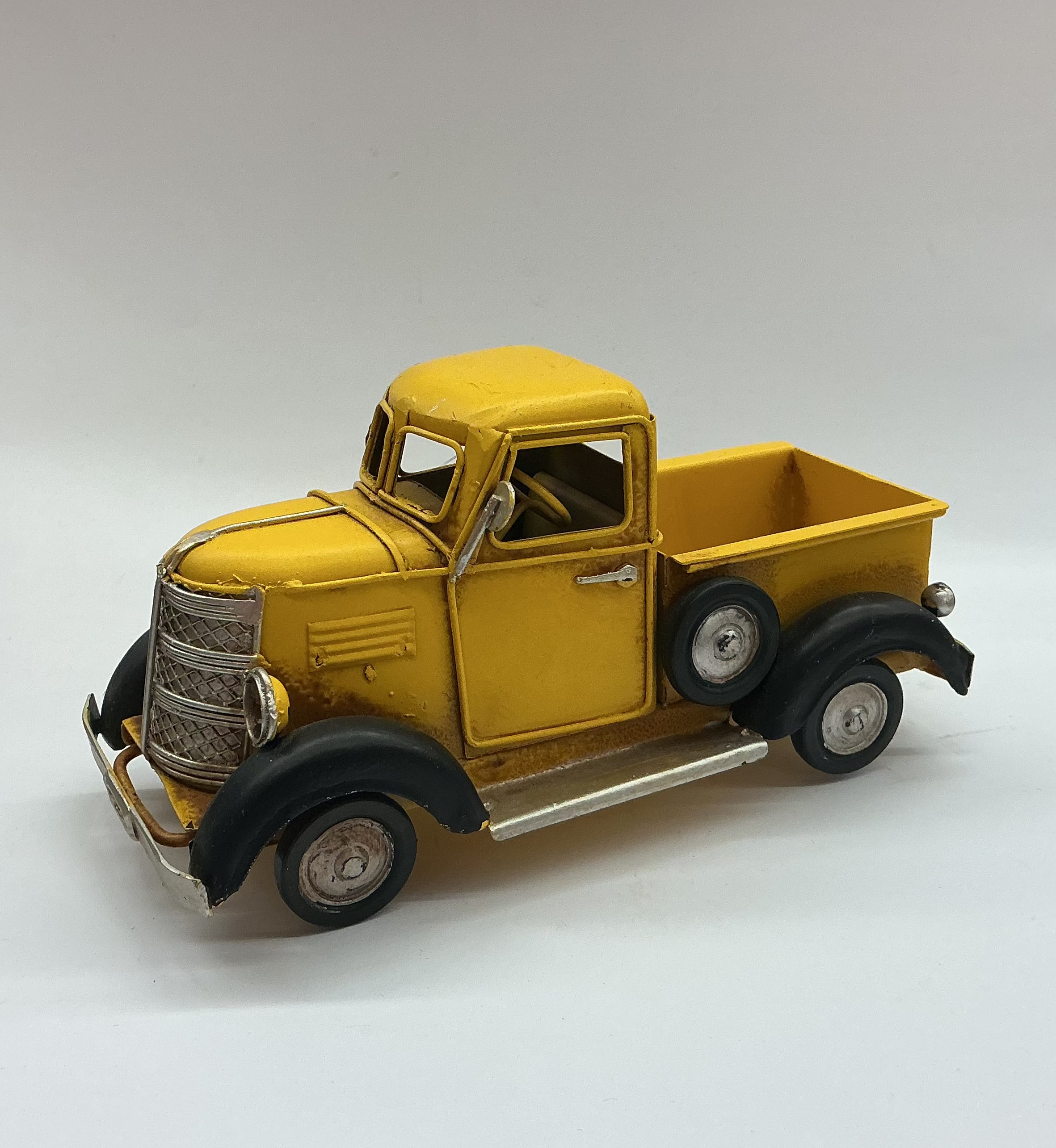 Metal Yellow Truck