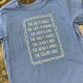 The Bee Rhyme - Toddler T-Shirt - Blue