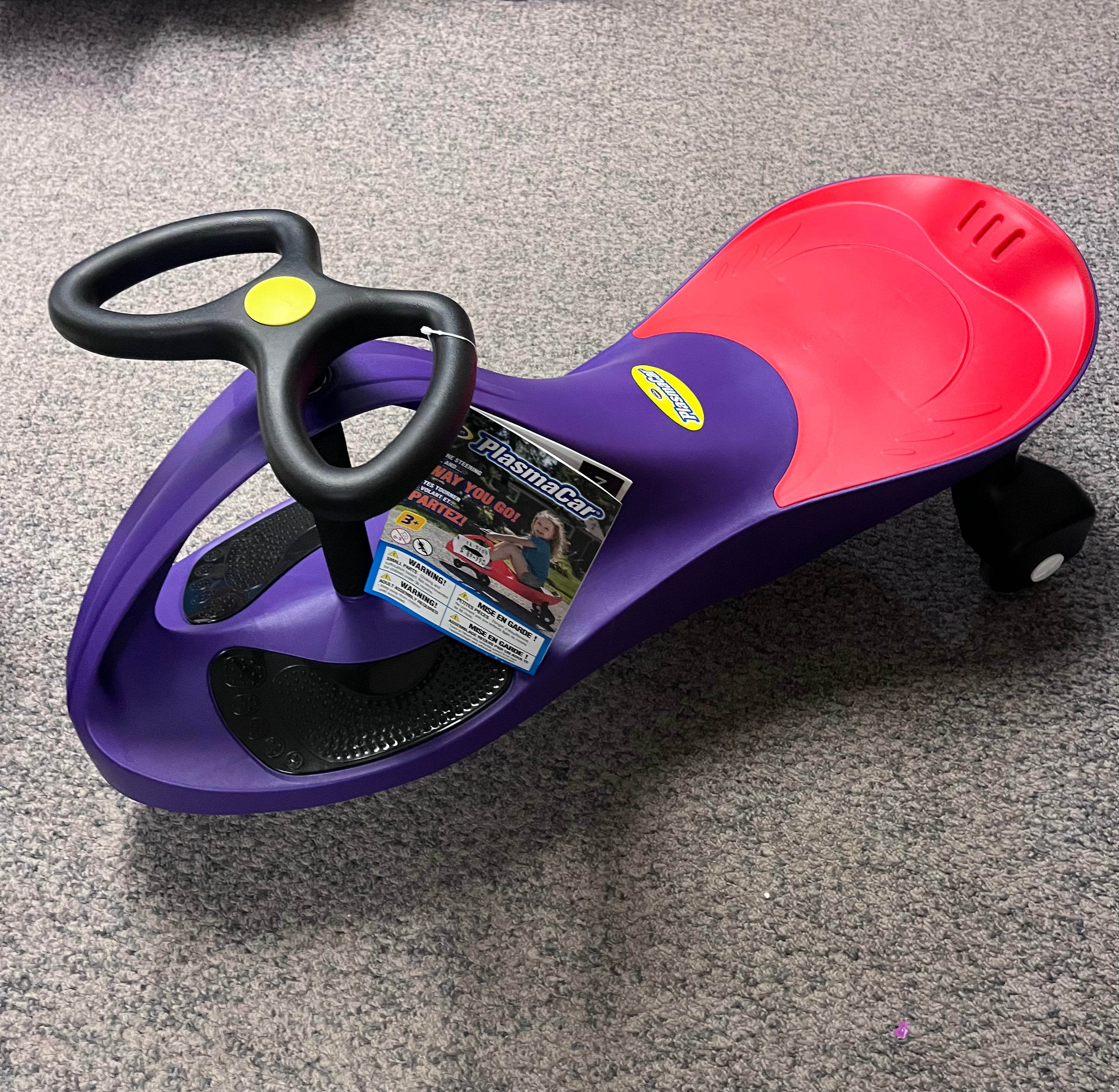 PlasmaCar Purple & Red - assembled