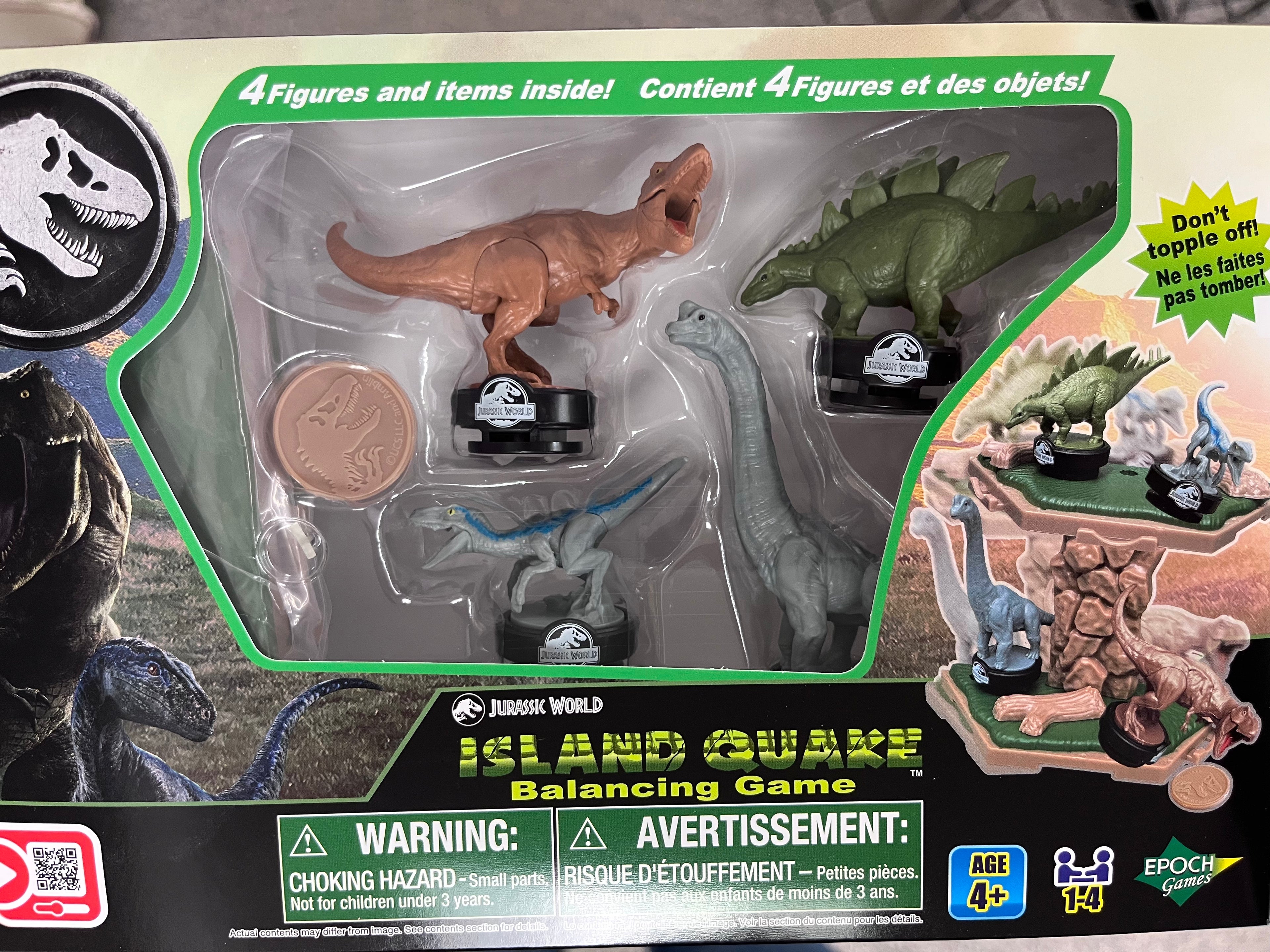 Jurassic World - Island Quake Balancing Game