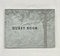 Velvet Finish Guest Book - Gray