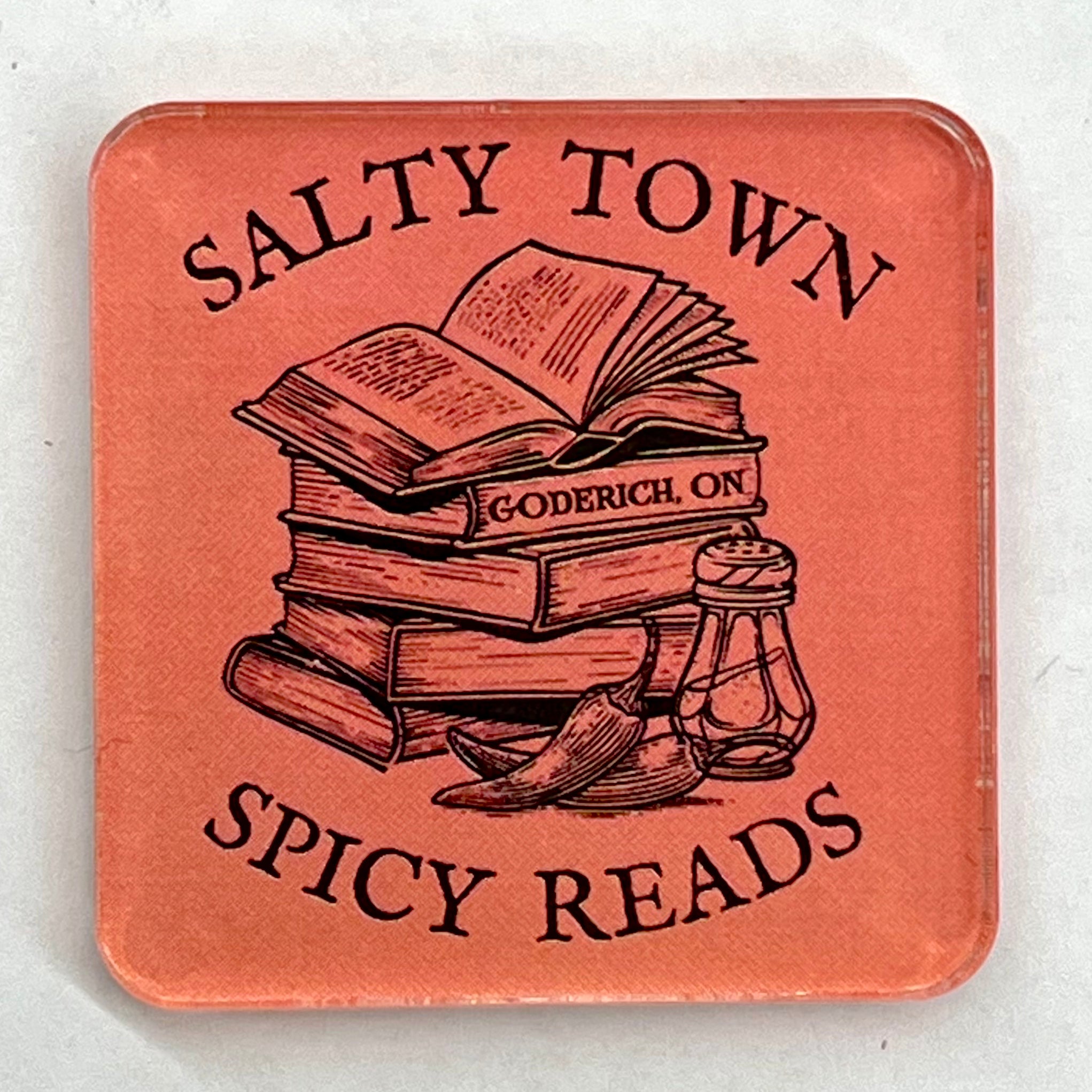 Salty Town Spicy Reads Magnet