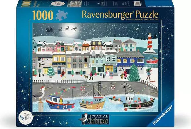 Ravensburger Puzzle- Coastal Christmas 1000pc