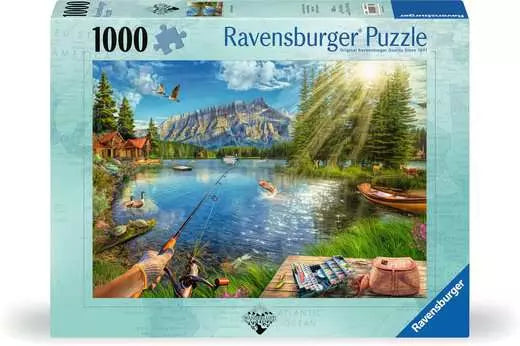 Ravenburger Puzzle- Life at the Lake 1000pc