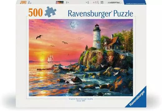 Ravensburger Puzzle- Lighthouse at Sunset 500pc
