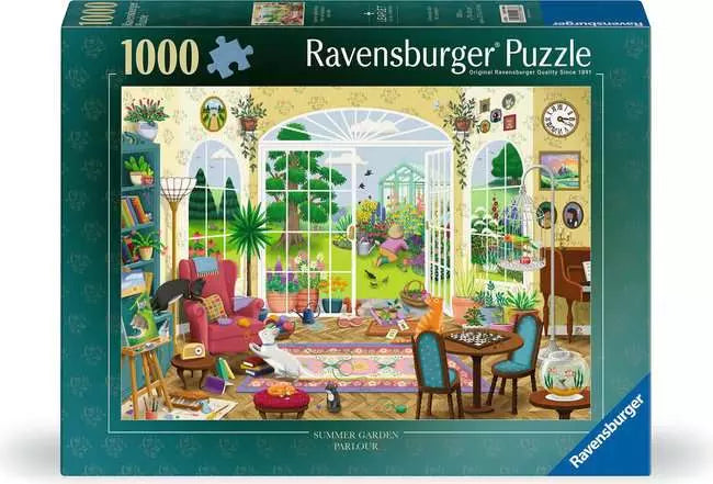Ravensburger Puzzle- Summer Garden Parlour 1000pc