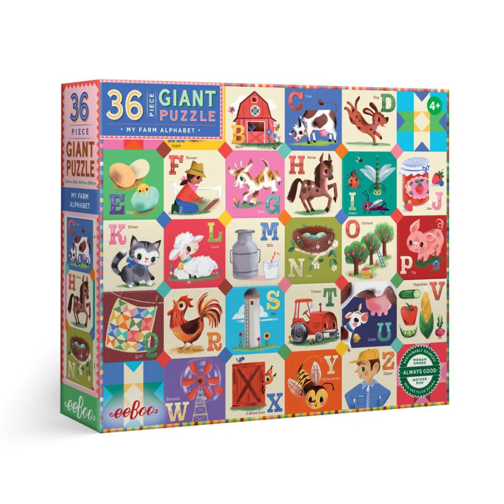 My Farm Alphabet - Giant Floor Puzzle