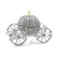 Pumpkin Crystal Carriage Trinket Box