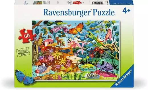 Ravensburger Puzzle- Backyard Bug World 60pc