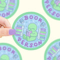 Book Person- Vinyl Sticker