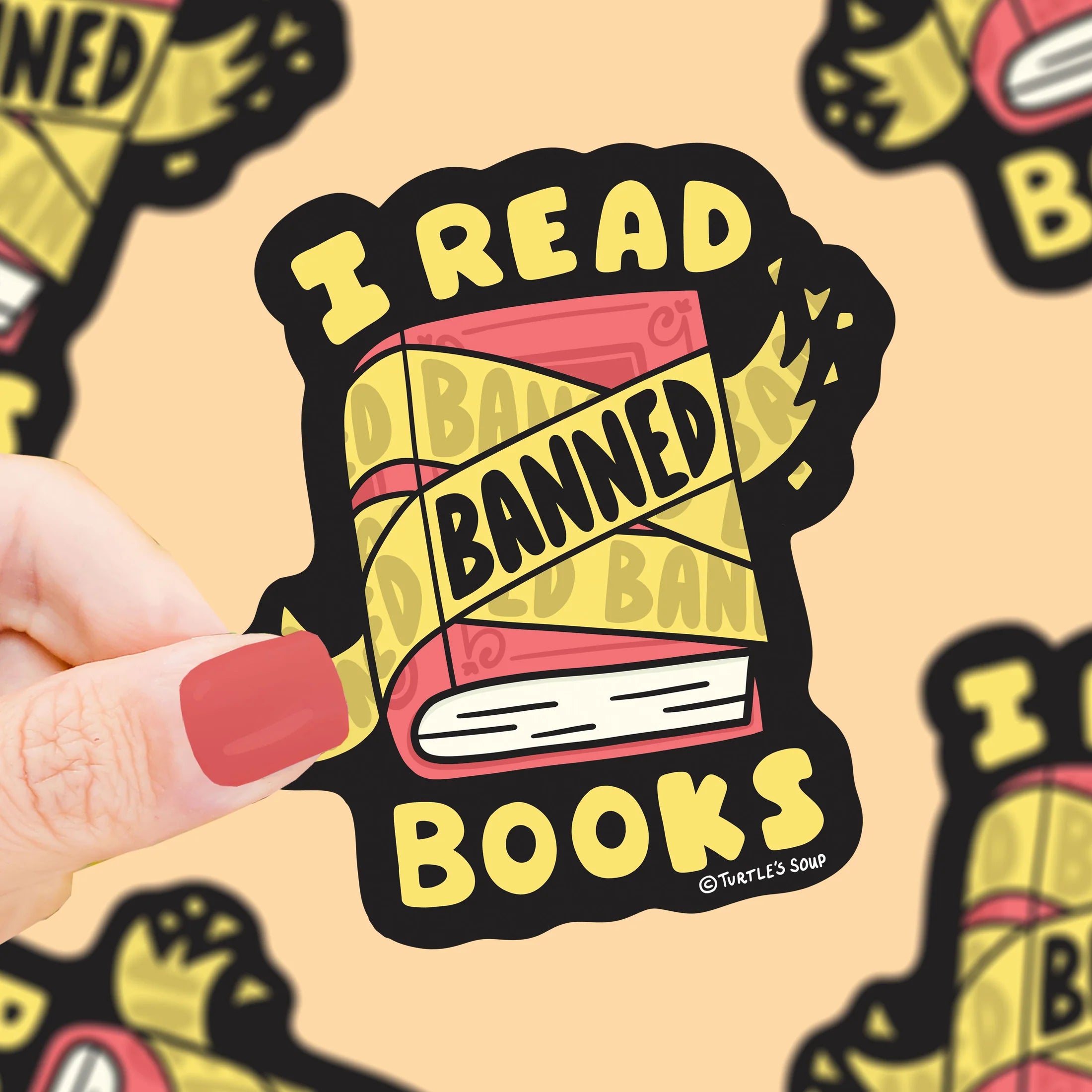 Banned Books- Vinyl Sticker