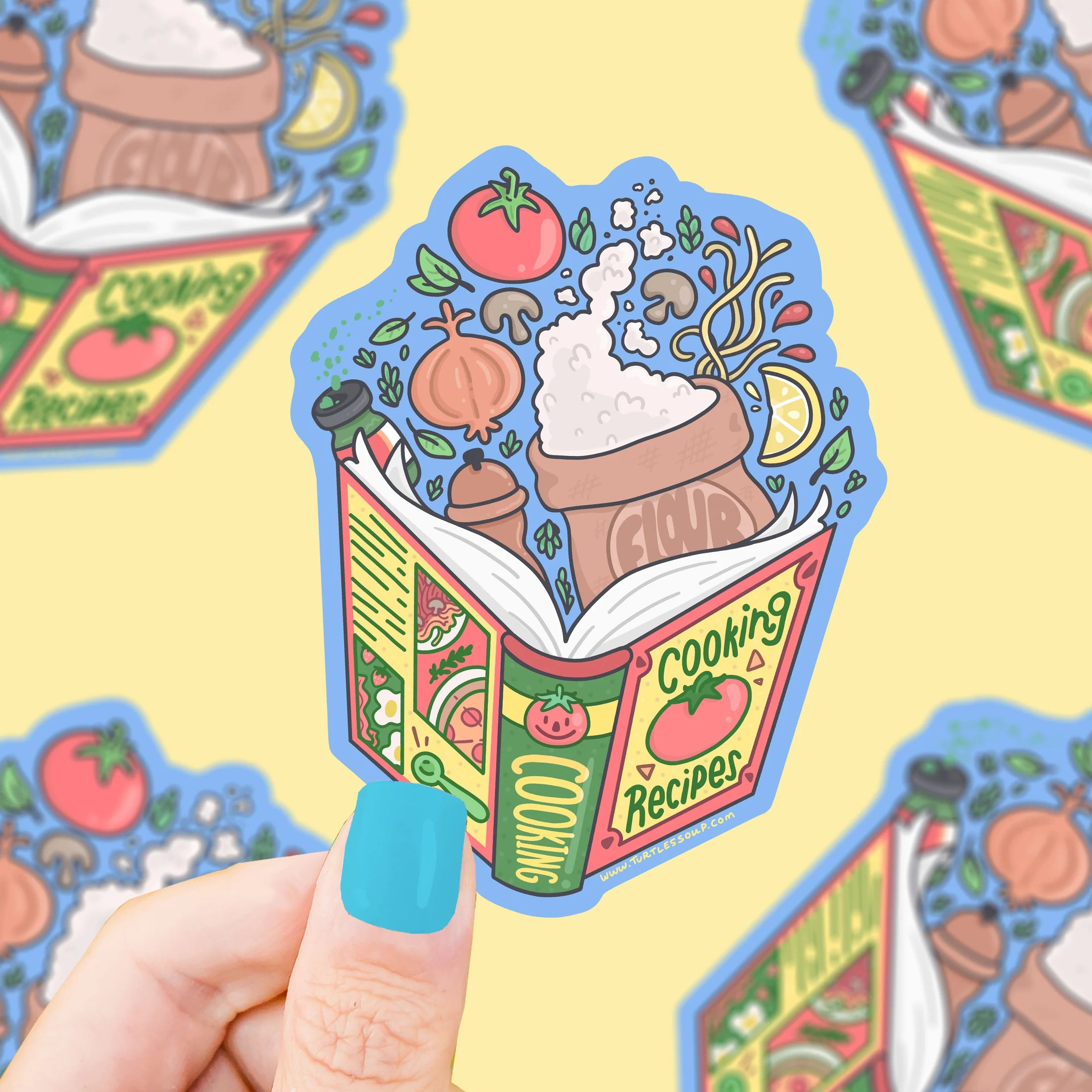 Cook Book Club- Vinyl Sticker