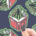 Horror Book- Vinyl Sticker