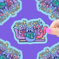 Book Club Kitties- Vinyl Sticker