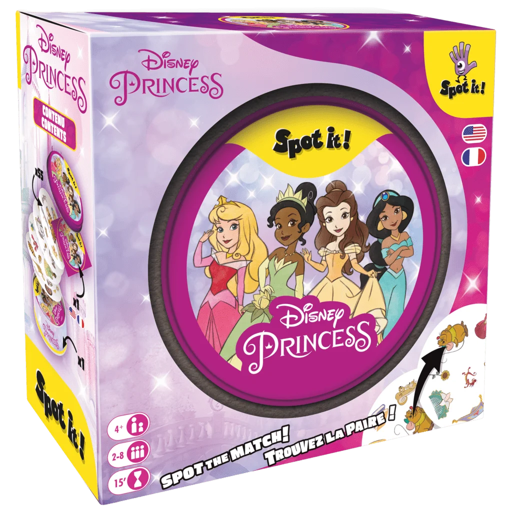 Spot It! - Disney Princess - Box-Eco - Rebrand (ML)