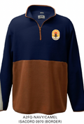 Two-Tone Fleece 1/4 Zip- Navy