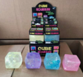 Squishy Glitter Cube
