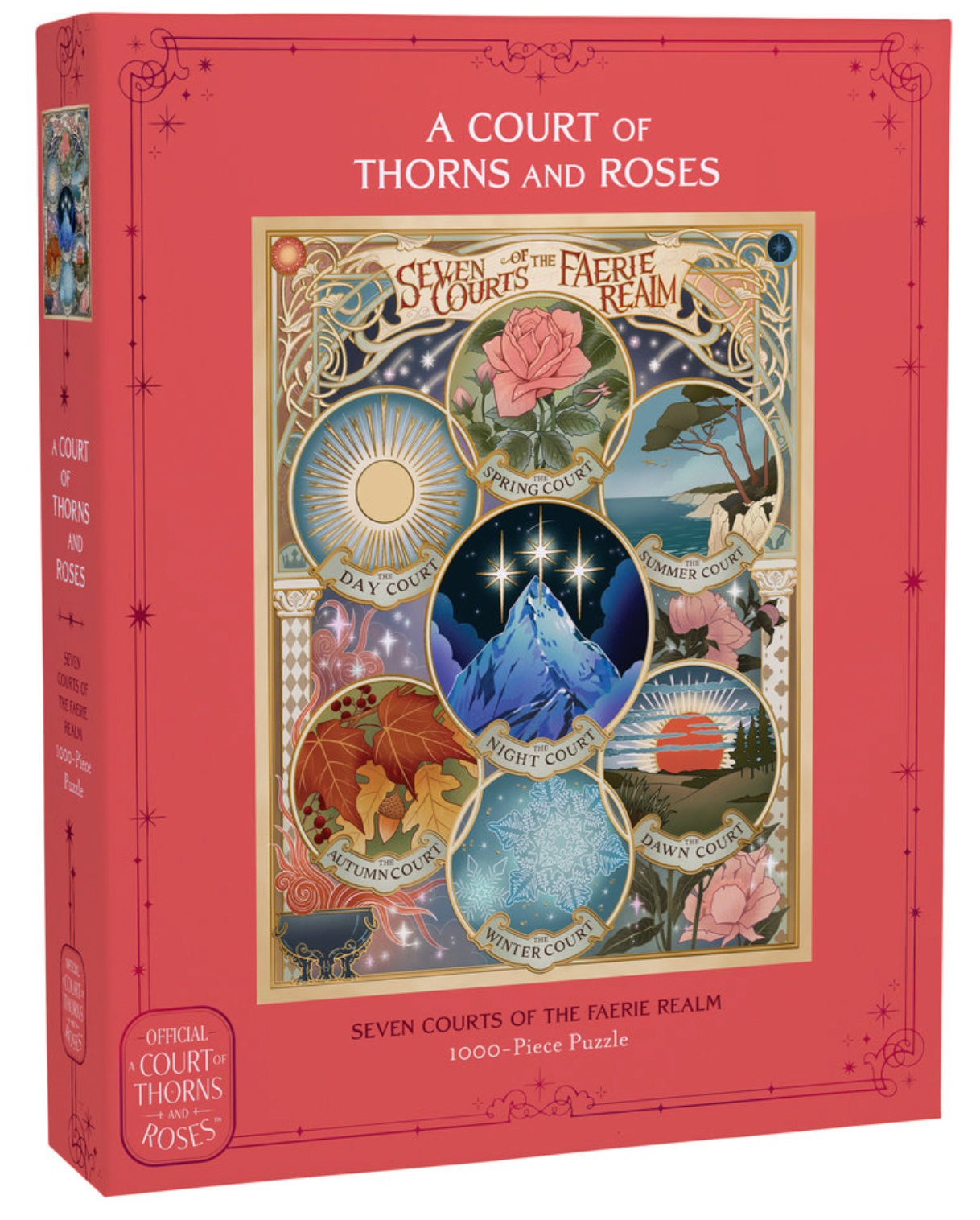 PRE -ORDER - A Court of Thorns and Roses Official Seven Courts of the Faerie Realm 1000-Piece Puzzle