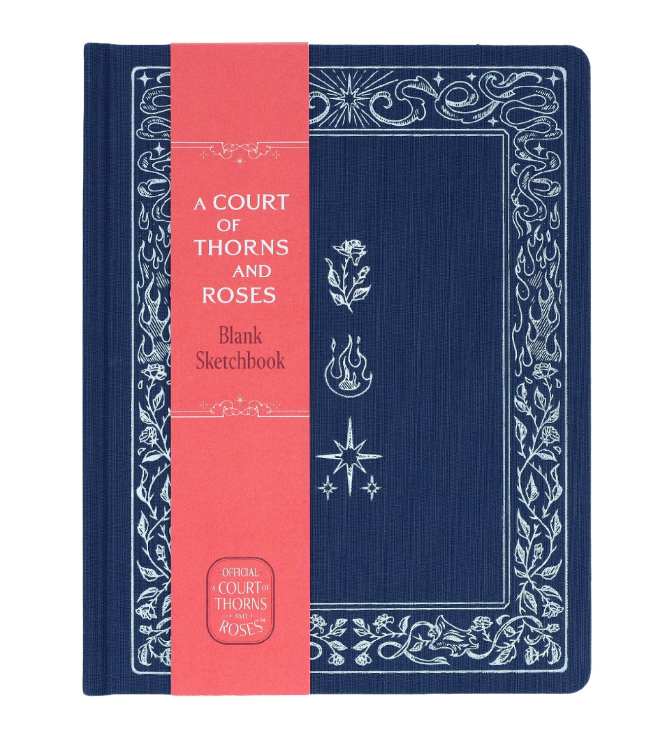 PRE-ORDER A Court of Thorns and Roses Official Sketchbook (Flowers, Flames, and Stars) From the ACOTAR Collection
