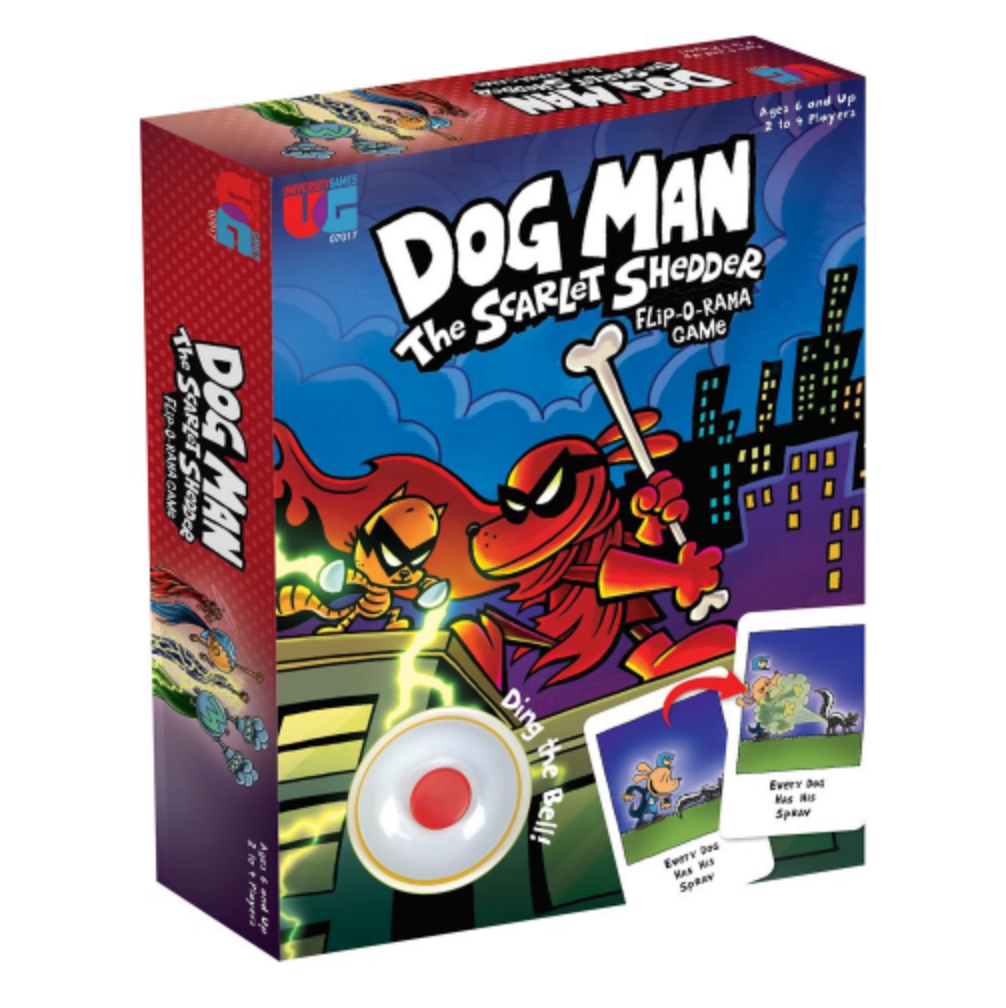DOG MAN - SCARLET SHEDDER FLIP-O-RAMA