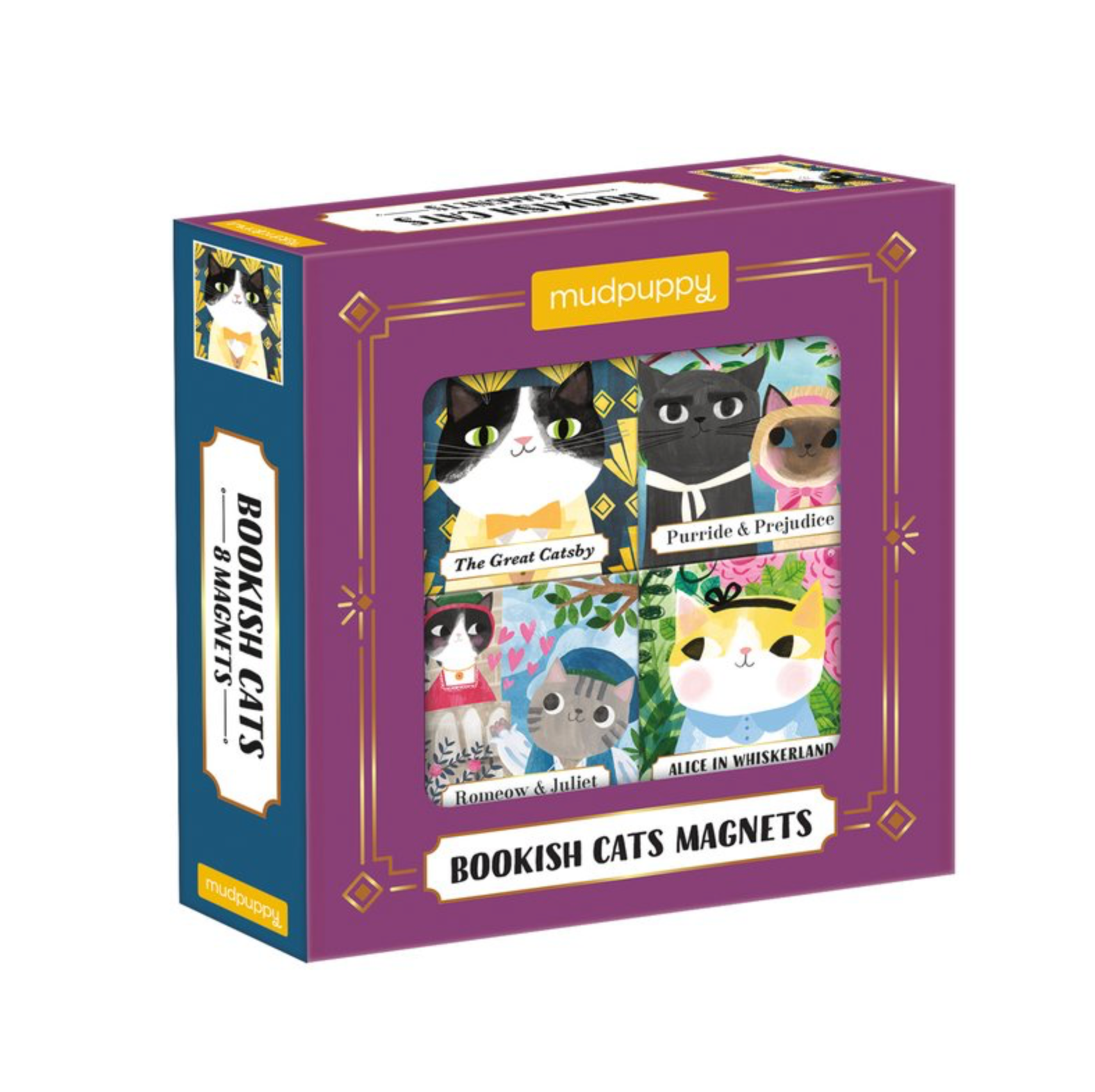 Bookish Cats Magnets