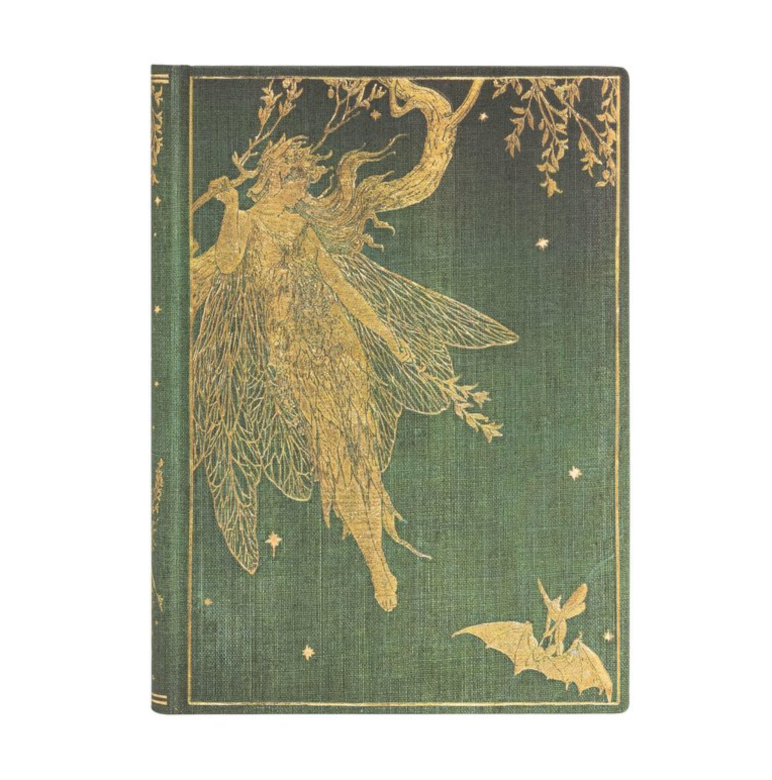 Olive Fairy Midi Lined Hardcover Journal