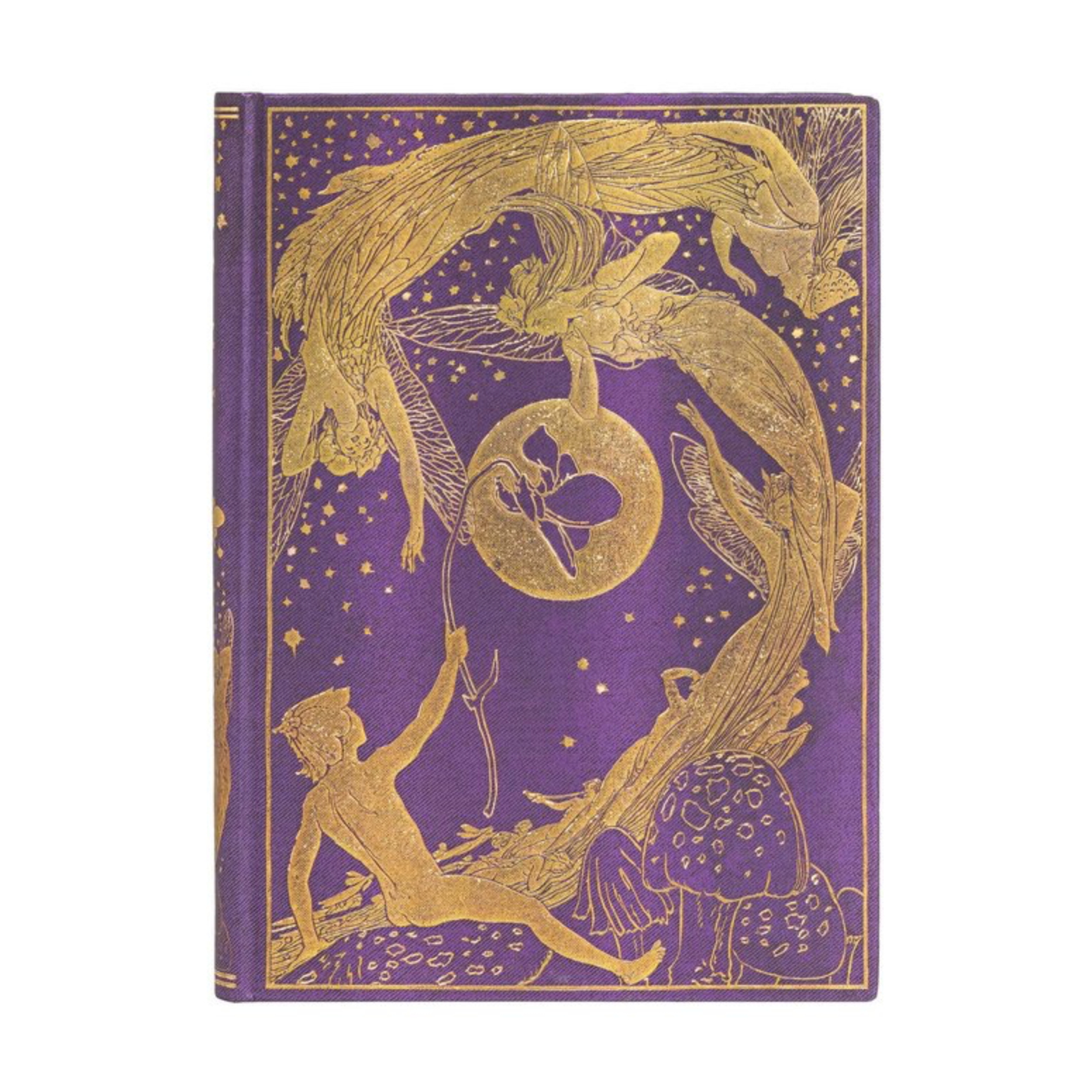Violet Fairy Midi Lined Hardcover Journal