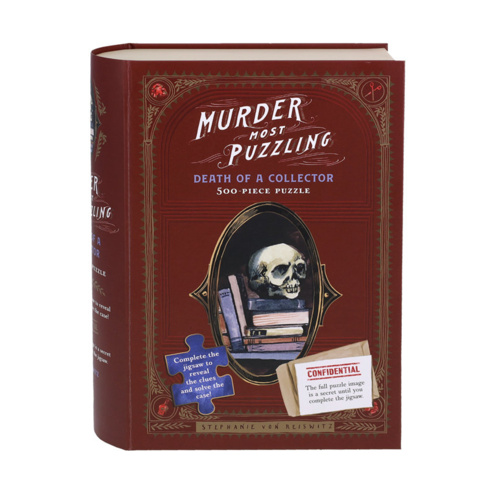 Murder Most Puzzling Death of a Collector 500-Piece Puzzle