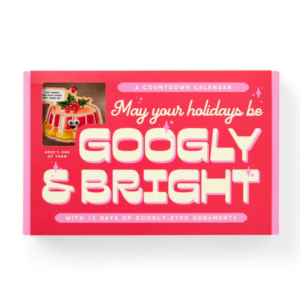 Googly & Bright Holiday Ornament Countdown Calendar
