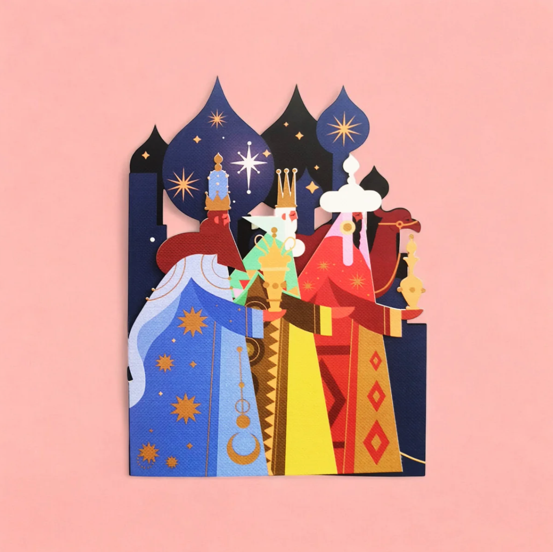 Alljoy Paper Cut- Three Wise Men