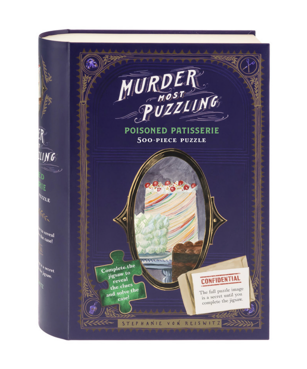 Murder Most Puzzling Poisoned Patisserie 500-Piece Puzzle