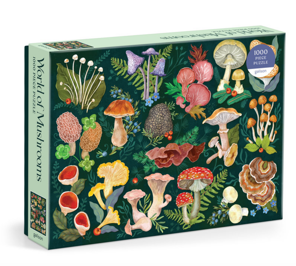 World of Mushrooms 1000 Piece Puzzle