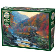 Cobble Hill Puzzle- Smoky Train 1000pc